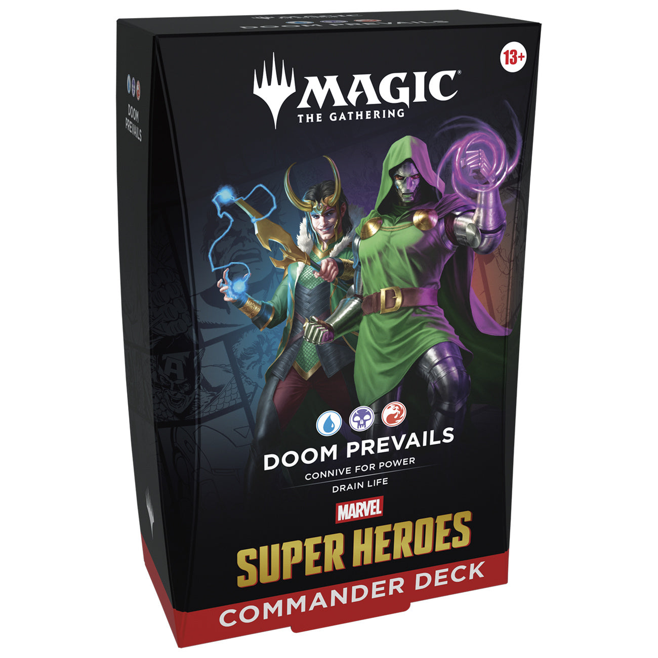 Productafbeelding Marvel Super Heroes Doom Prevails Commander Deck Engelse Versie - Magic: The Gathering