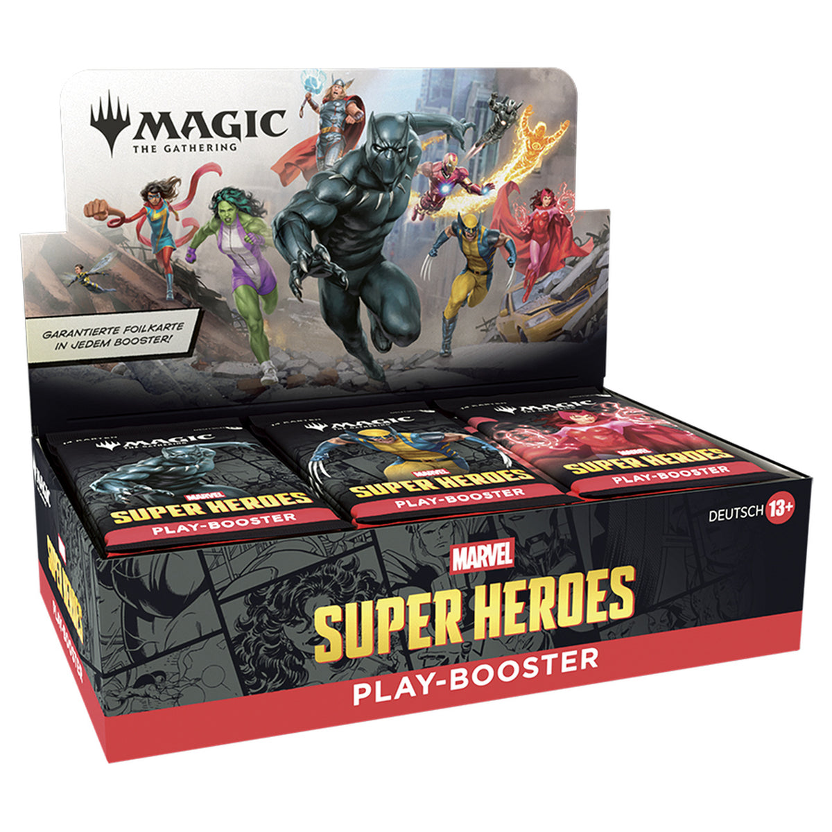 Productafbeelding Marvel Super Heroes Play Booster Duitse versie - Magic: The Gathering Display