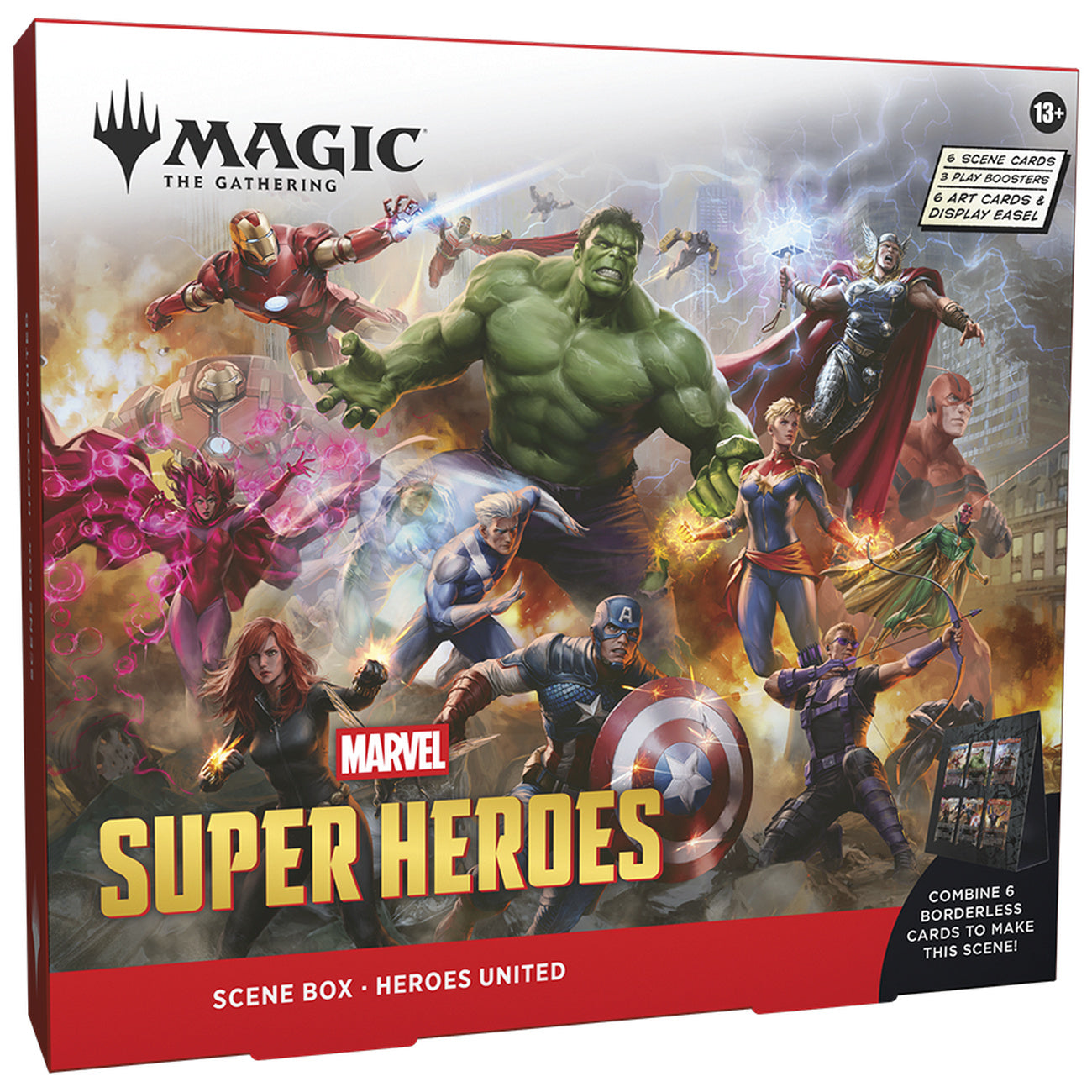 Productafbeelding Marvel Super Heroes Scene Box Heroes United Engelse versie - Magic: The Gathering