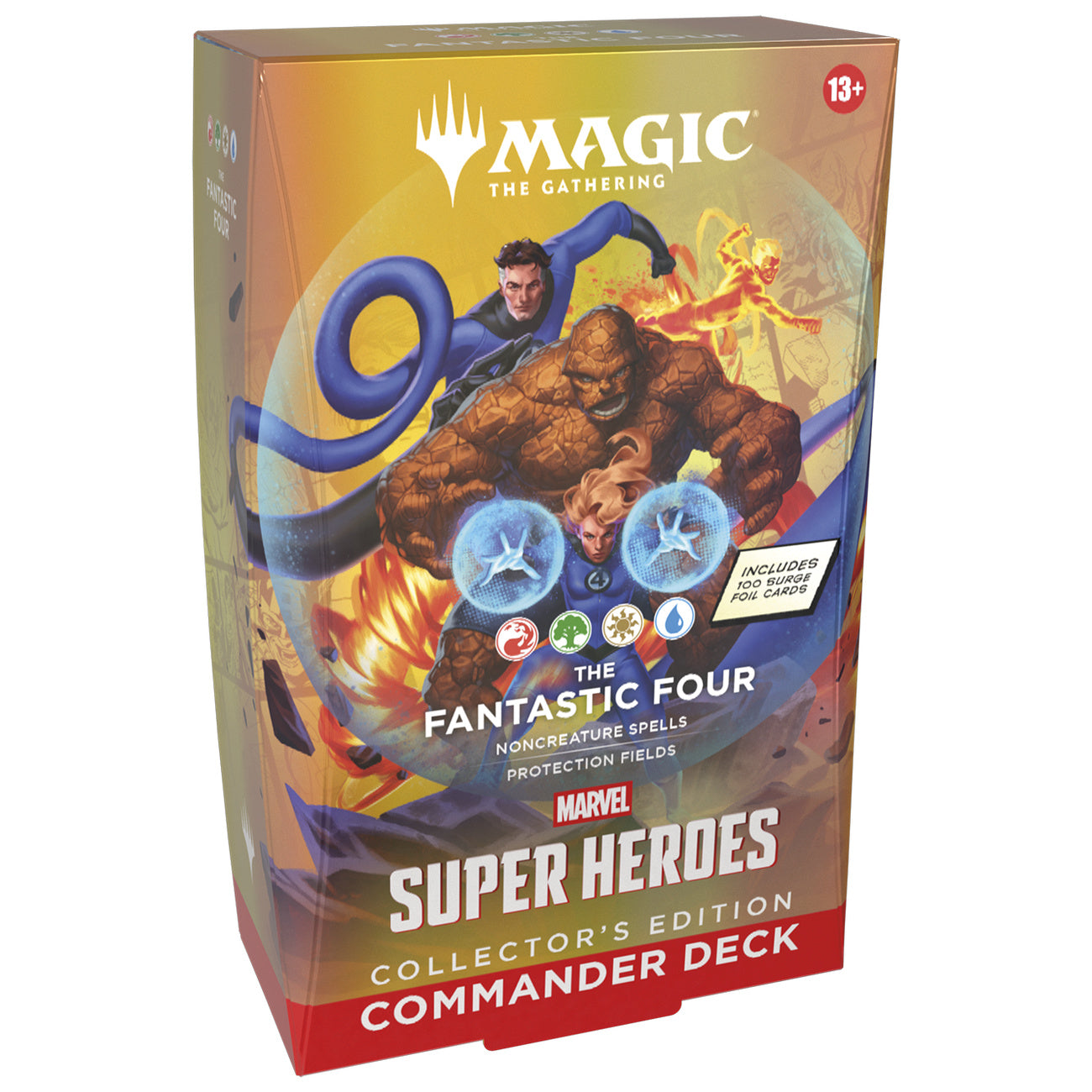 Productafbeelding Marvel Super Heroes The Fantastic Four Commander Deck Collector’s Edition - Magic: The Gathering