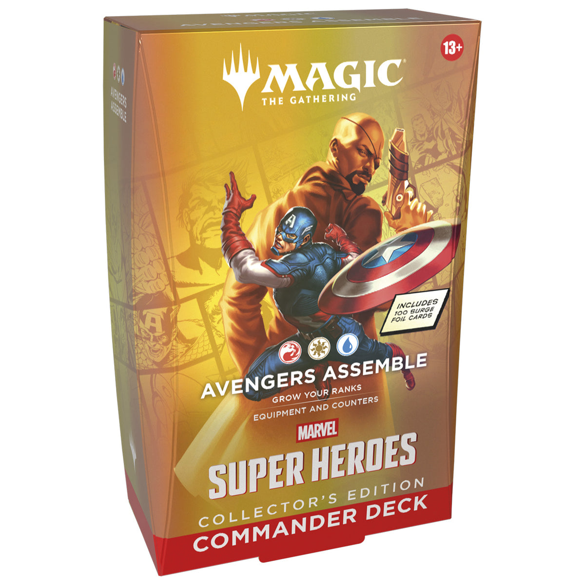 Productafbeelding Marvel Super Heroes Avengers Assemble Commander Deck Collector’s Edition - Magic: The Gathering