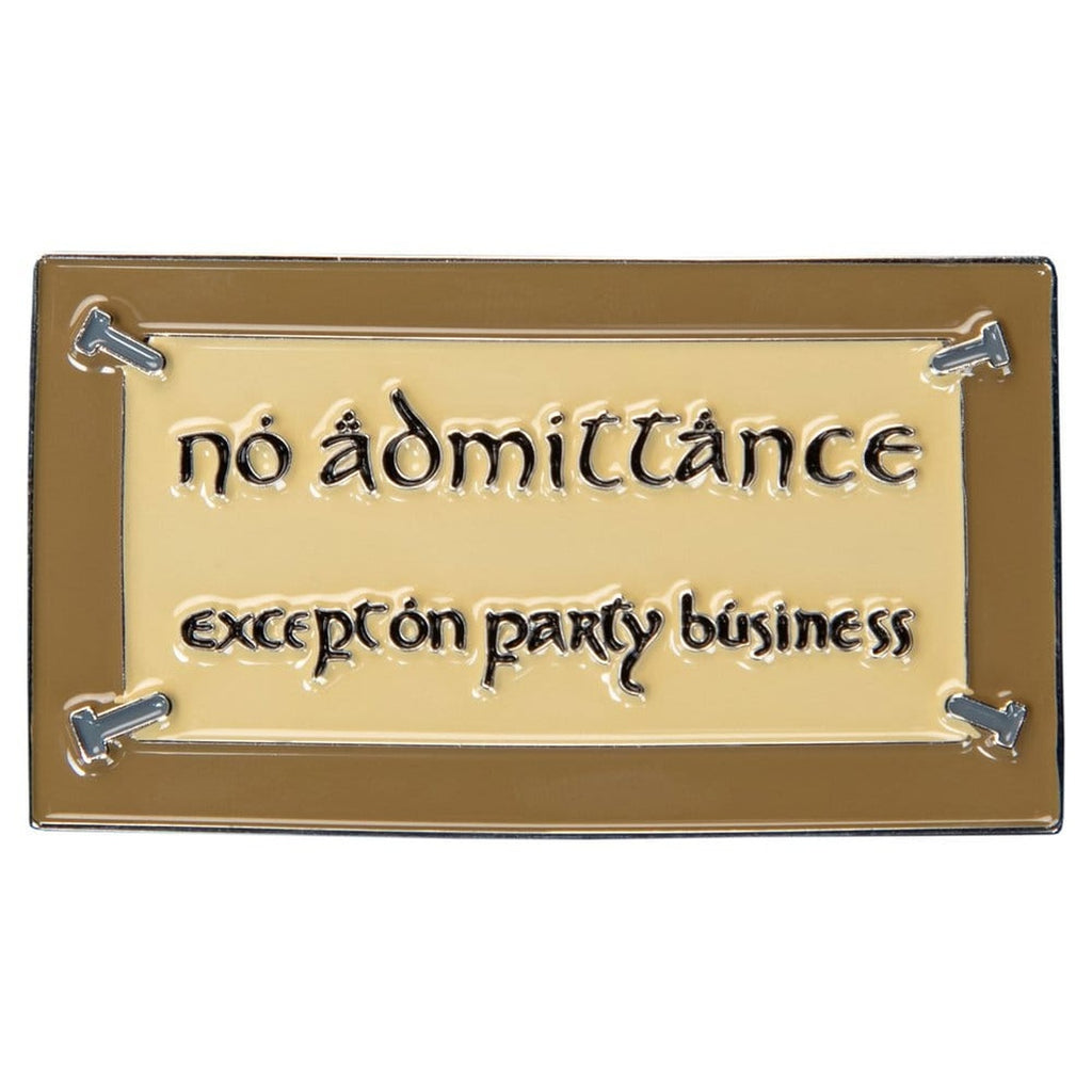Productafbeelding The Lord of the Rings - No Admittance Magneet