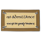 Productafbeelding The Lord of the Rings - No Admittance Magneet