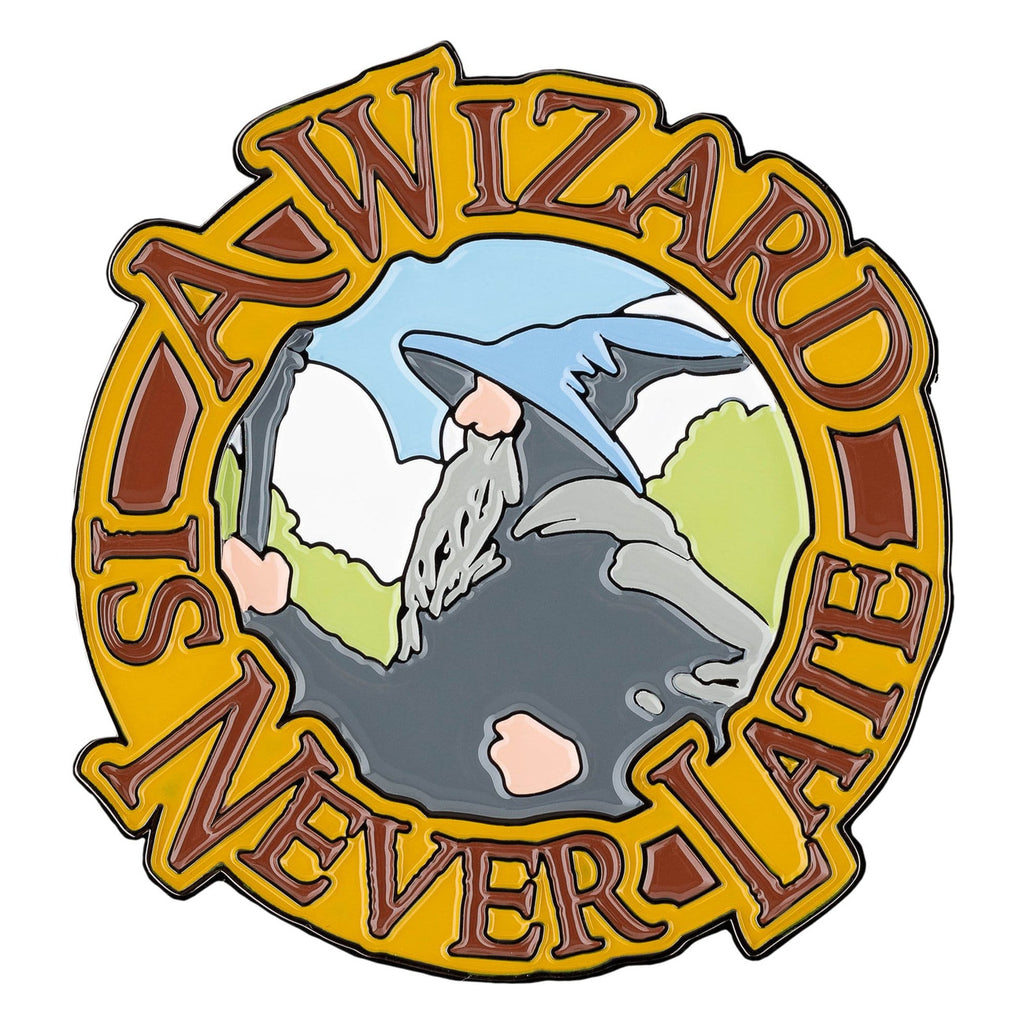 Productafbeelding In de Ban van de Ring - Gandalf A Wizard Is Never Late Magneet