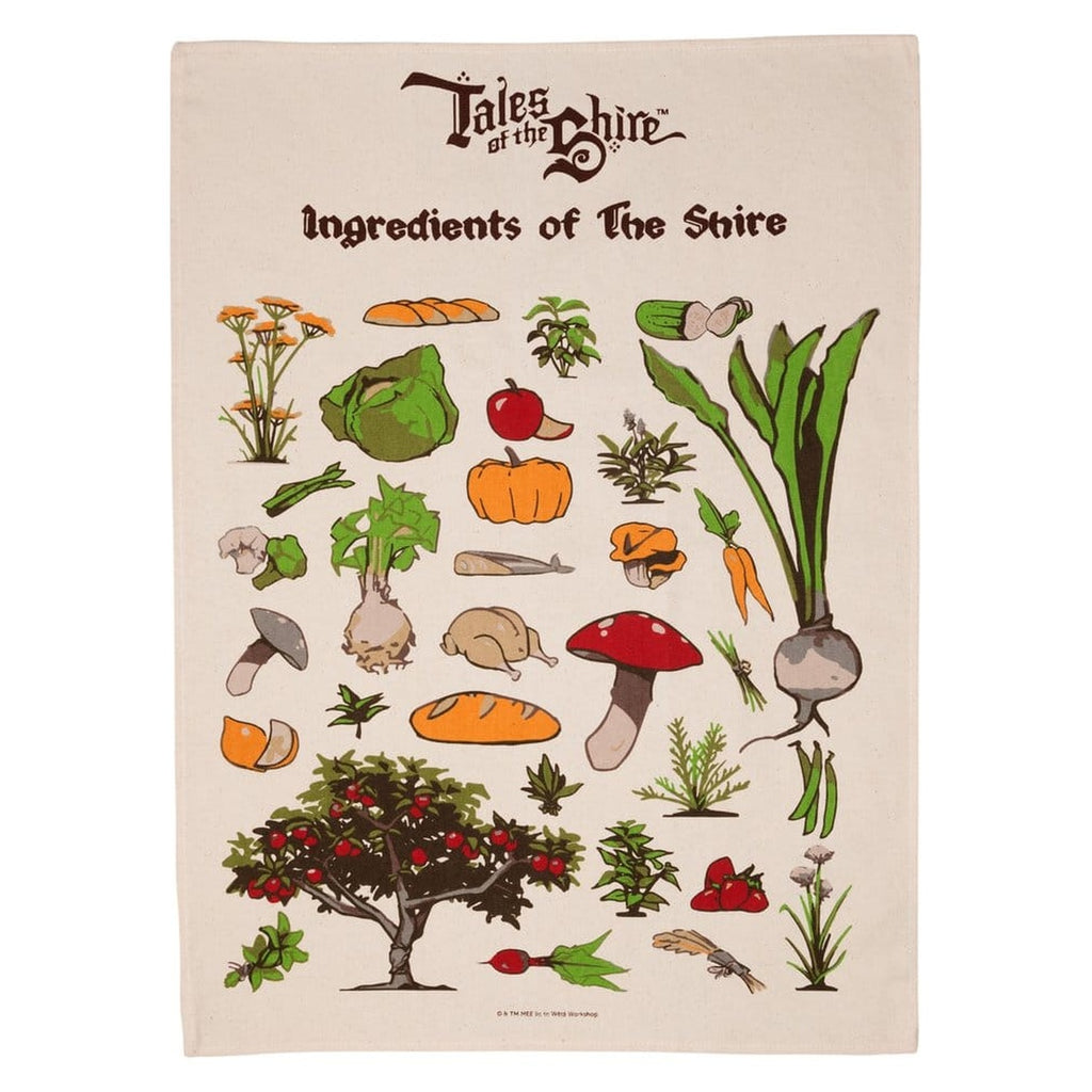 Productafbeelding In de Ban van de Ring - Tales of the Shire Theedoek