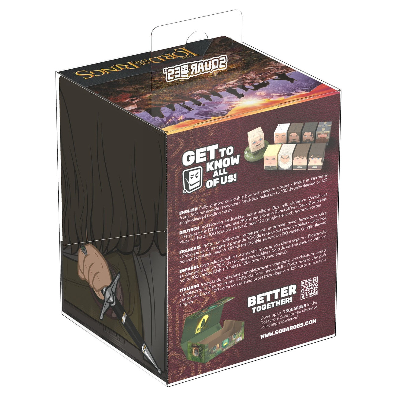 Productafbeelding Aragorn verzamelkaartenbox Ultimate Guard - In de Ban van de Ring