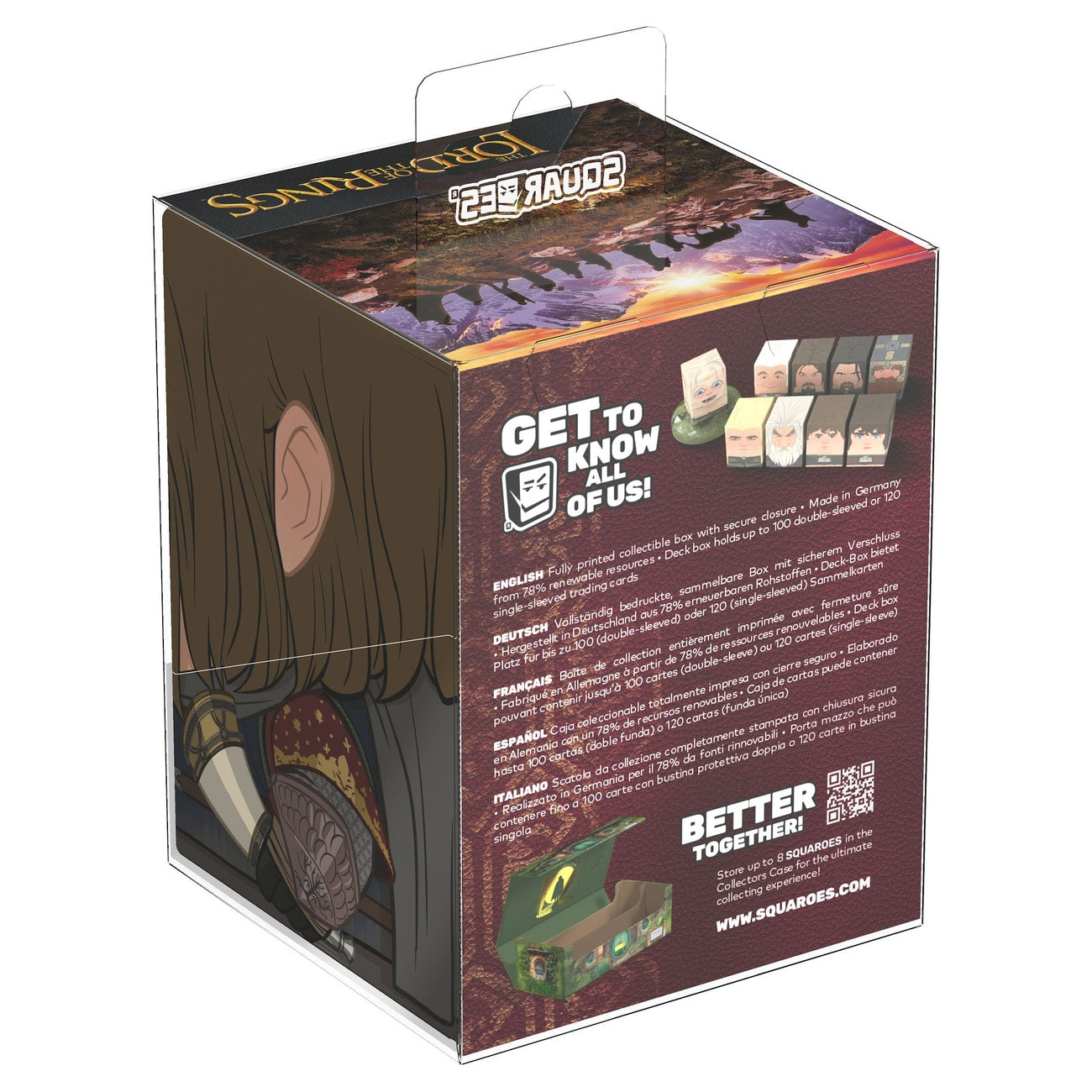 Productafbeelding Boromir verzamelkaartenbox Ultimate Guard - In de Ban van de Ring