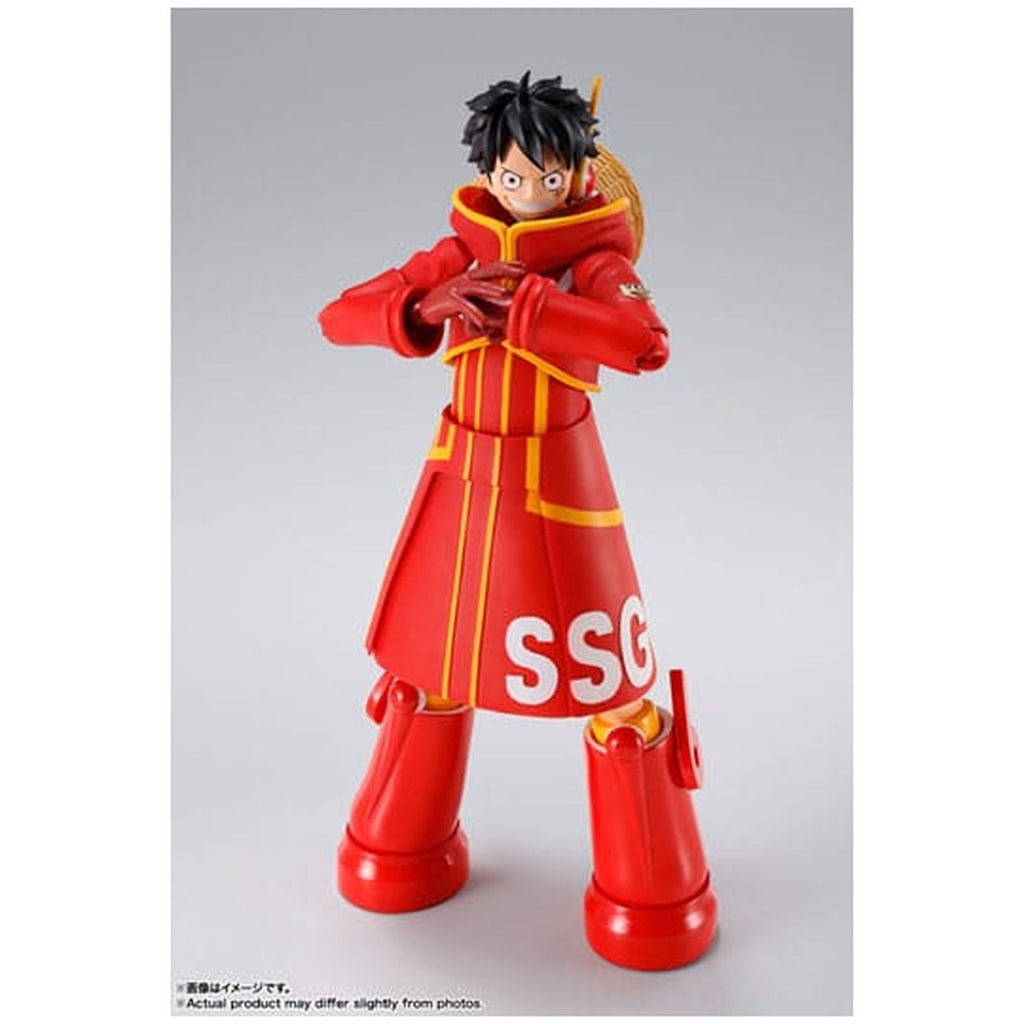 Productafbeelding One Piece S.H.Figuarts actiegures Monkey D. Luffy Future Island Egghead 15 cm