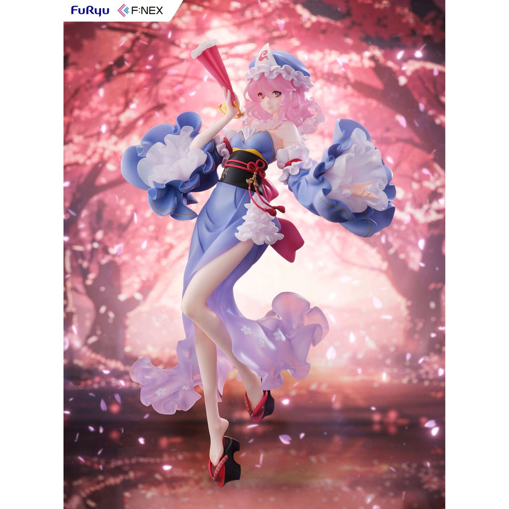 Productafbeelding Touhou Project Statue 1/6 Yuyuko Saigyouji illustratie door Ideolo 30 cm