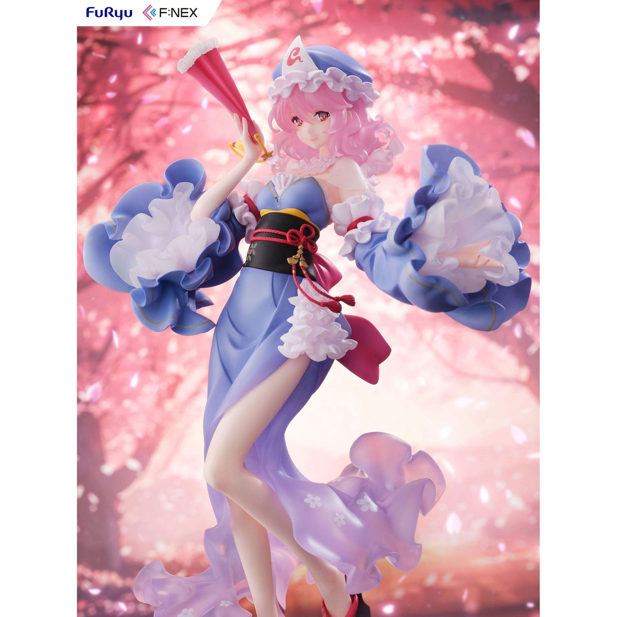 Productafbeelding Touhou Project Statue 1/6 Yuyuko Saigyouji illustratie door Ideolo 30 cm