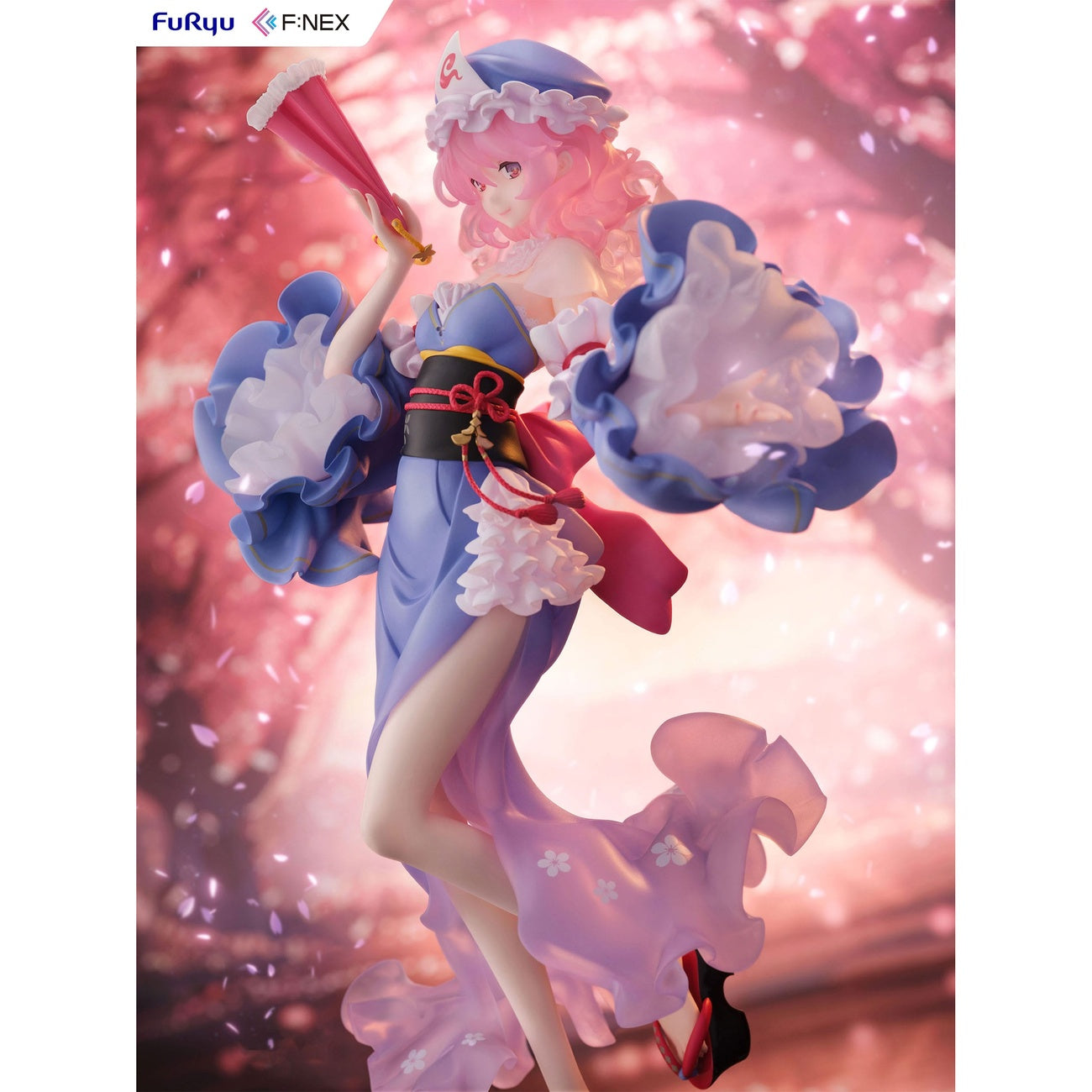 Productafbeelding Touhou Project Statue 1/6 Yuyuko Saigyouji illustratie door Ideolo 30 cm