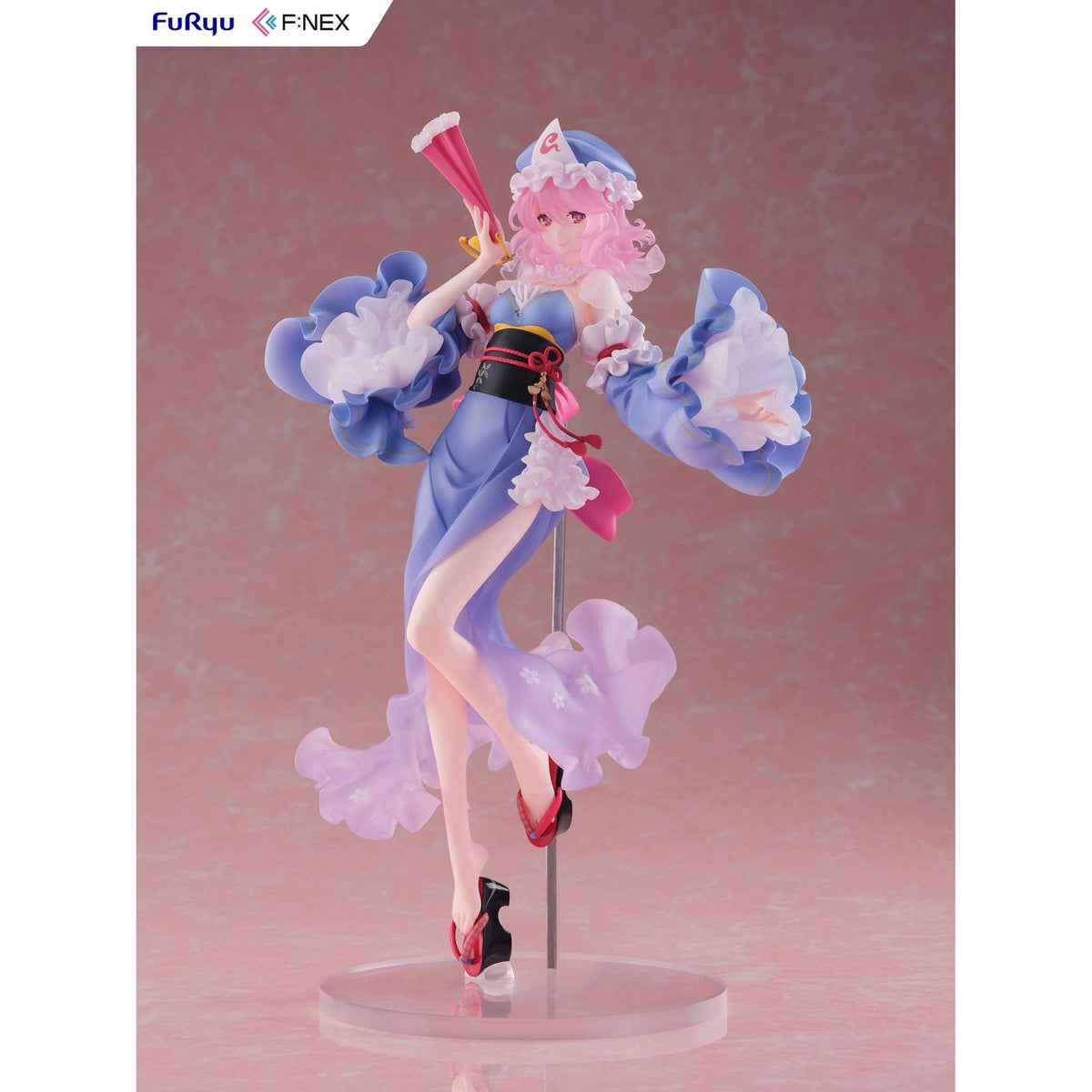 Productafbeelding Touhou Project Statue 1/6 Yuyuko Saigyouji illustratie door Ideolo 30 cm