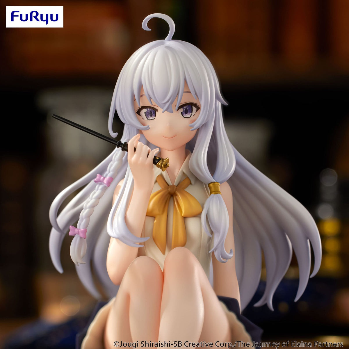 Productafbeelding Wandering Witch: The Journey of Elaina Noodle Stopper PVC-beeld Elaina 13 cm