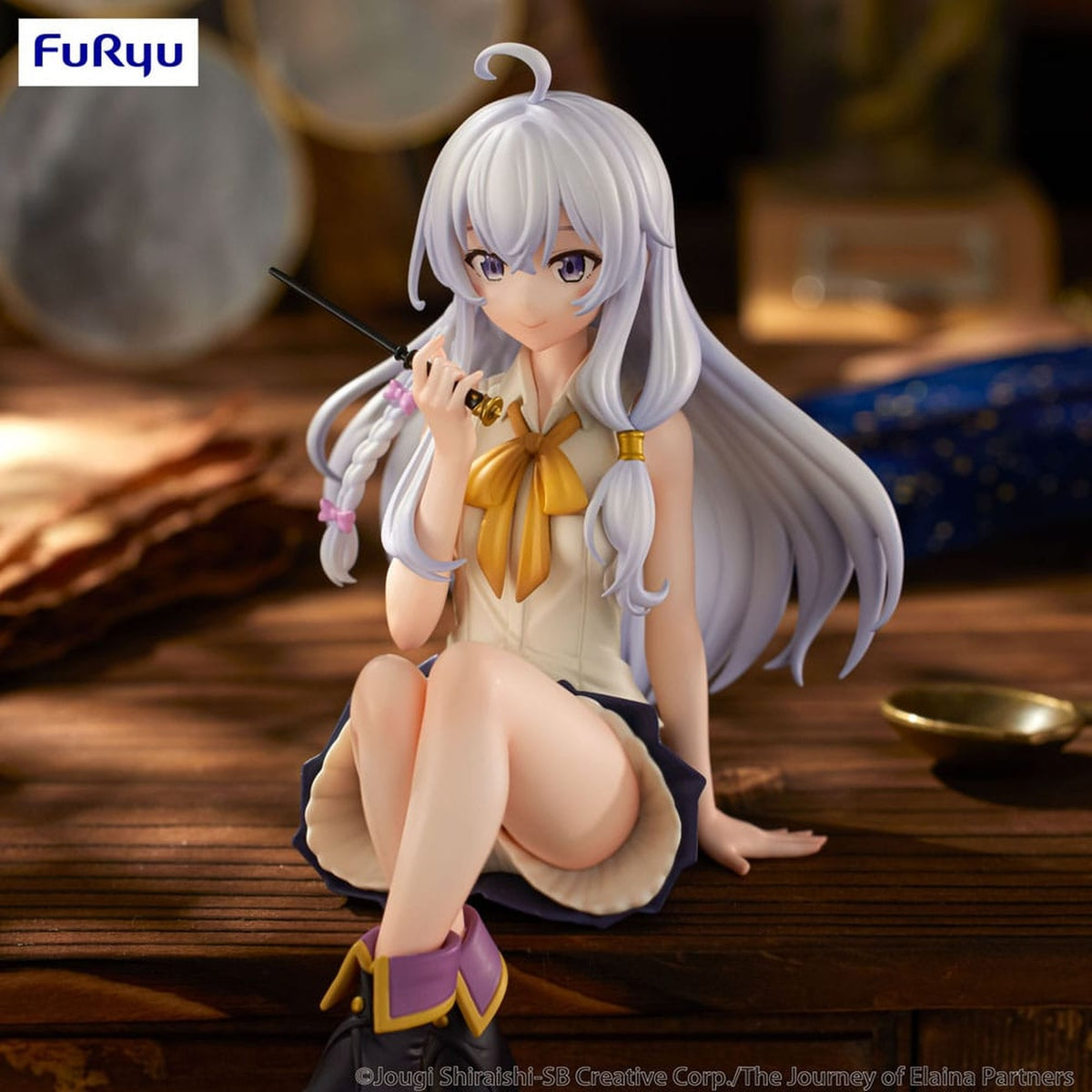 Productafbeelding Wandering Witch: The Journey of Elaina Noodle Stopper PVC-beeld Elaina 13 cm
