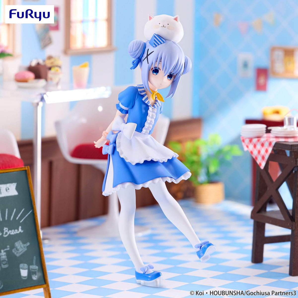 Productafbeelding Is the Order a Rabbit? Bloom Trio-Try-iT PVC-figuur Chino 18 cm