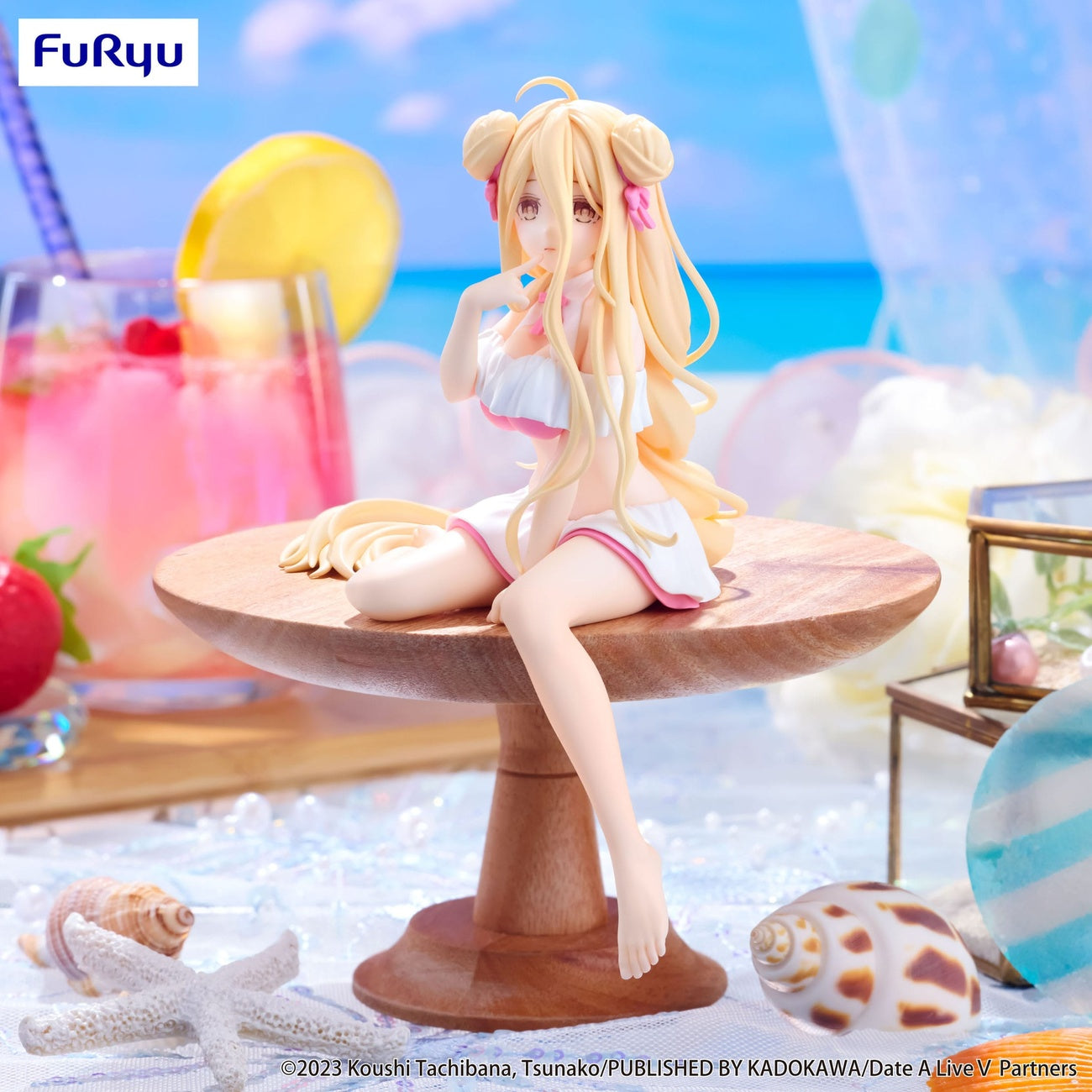 Product image Date A Live V Noodle Stopper PVC Statue Mukuro Hoshimiya Swimsuit Ver. 13 cm