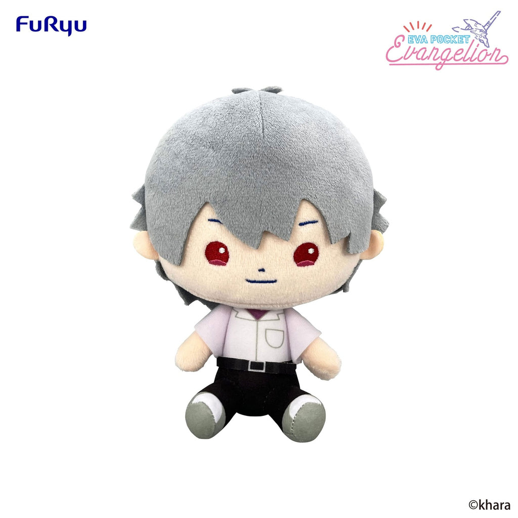 Productafbeelding Neon Genesis Evangelion Eva pocket knuffelfiguur Kaworu 17 cm