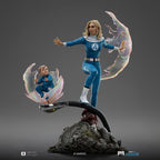 Productafbeelding Fantastic Four Art Scale Statue 1/10 Invisible Woman en Franklin 28 cm