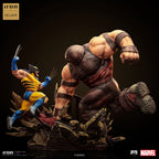 Productafbeelding Marvel BDS Art Scale Statue 1/10 Wolverine vs Juggernaut heo EU Exclusive 30 cm