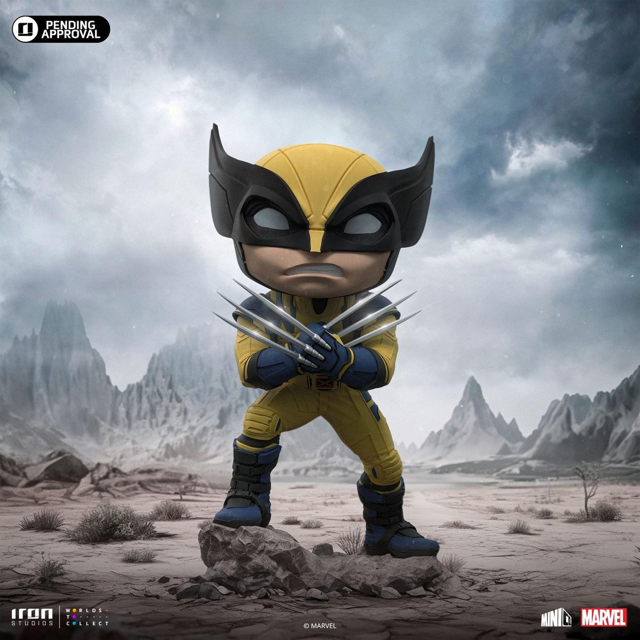 Productafbeelding Marvel Deadpool & Wolverine Mini Co. PVC Wolverine 13 cm