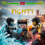 Productafbeelding Mortal Kombat Mini Co. PVC Figuren Scorpion vs Subzero Arcade Set 15 cm