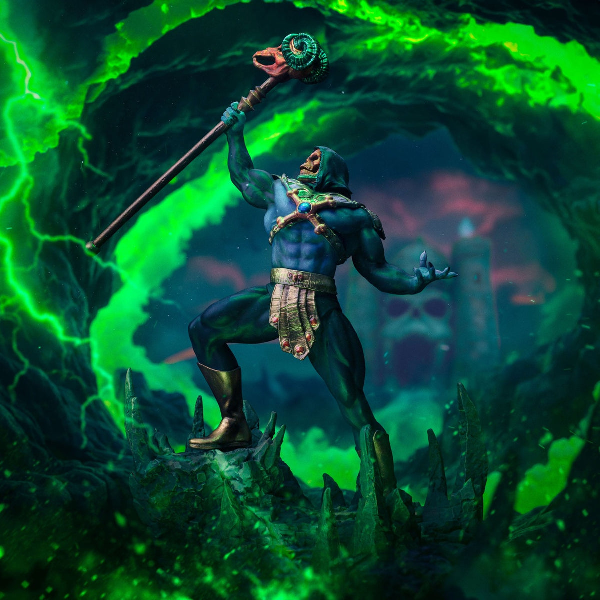 Product image Masters of the Universe Art Scale 1/10 Statue Skeletor Disco Ver. 28 cm heo exclusive