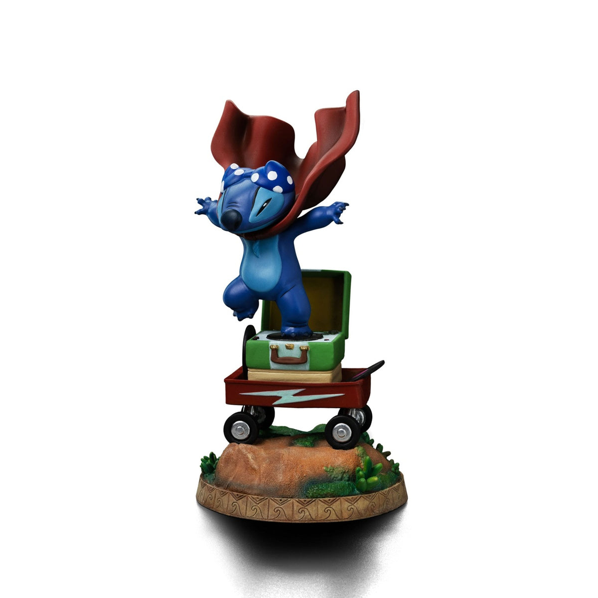 Productafbeelding Lilo & Stitch Art Scale 1/10 Beeld Stitch Laundry 19 cm