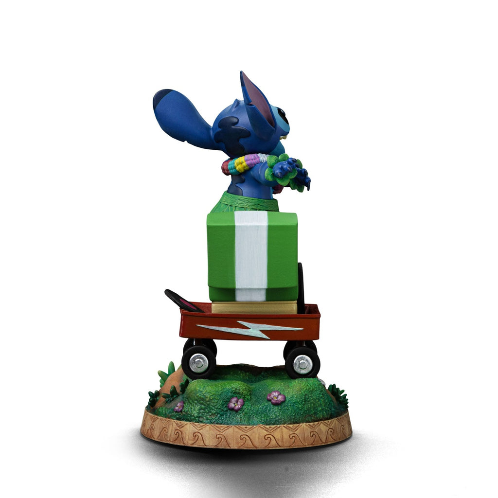 Productafbeelding Lilo & Stitch Art Scale Beeld 1/10 Stitch Hula 17 cm