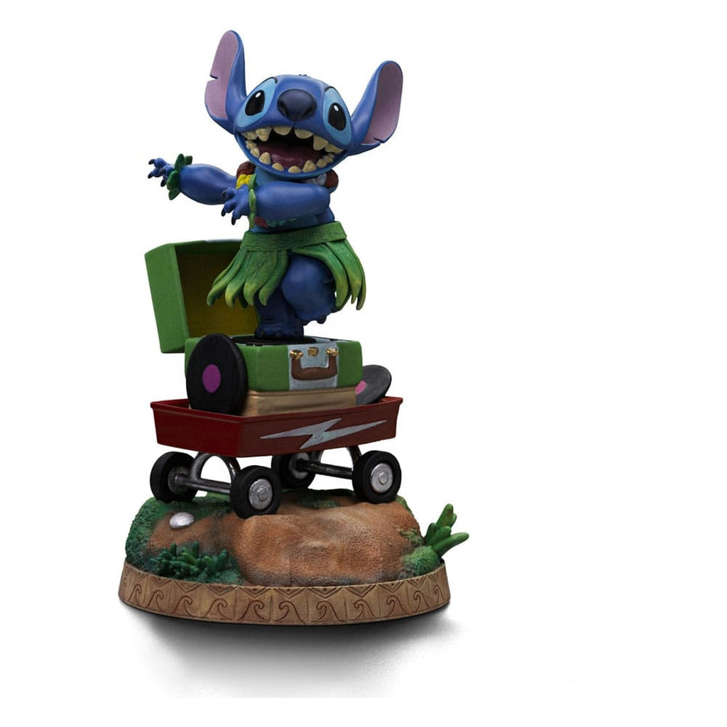 Productafbeelding Lilo & Stitch Art Scale Beeld 1/10 Stitch Hula 17 cm