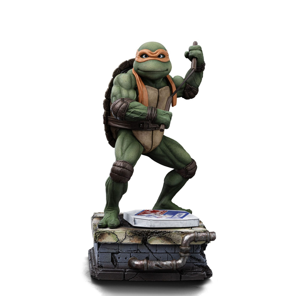 Productafbeelding Teenage Mutant Ninja Turtles Art Scale Beeld 1/10 Michelangelo 19 cm