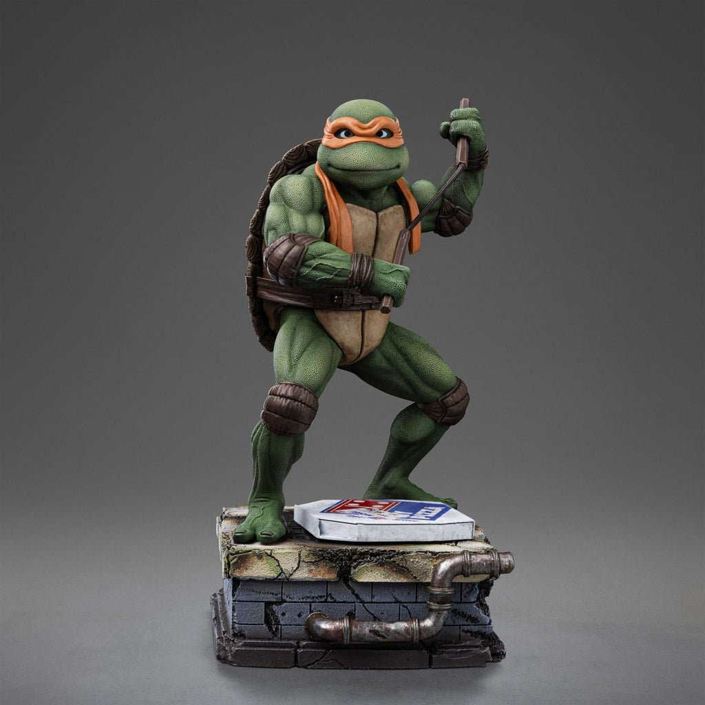 Productafbeelding Teenage Mutant Ninja Turtles Art Scale Beeld 1/10 Michelangelo 19 cm