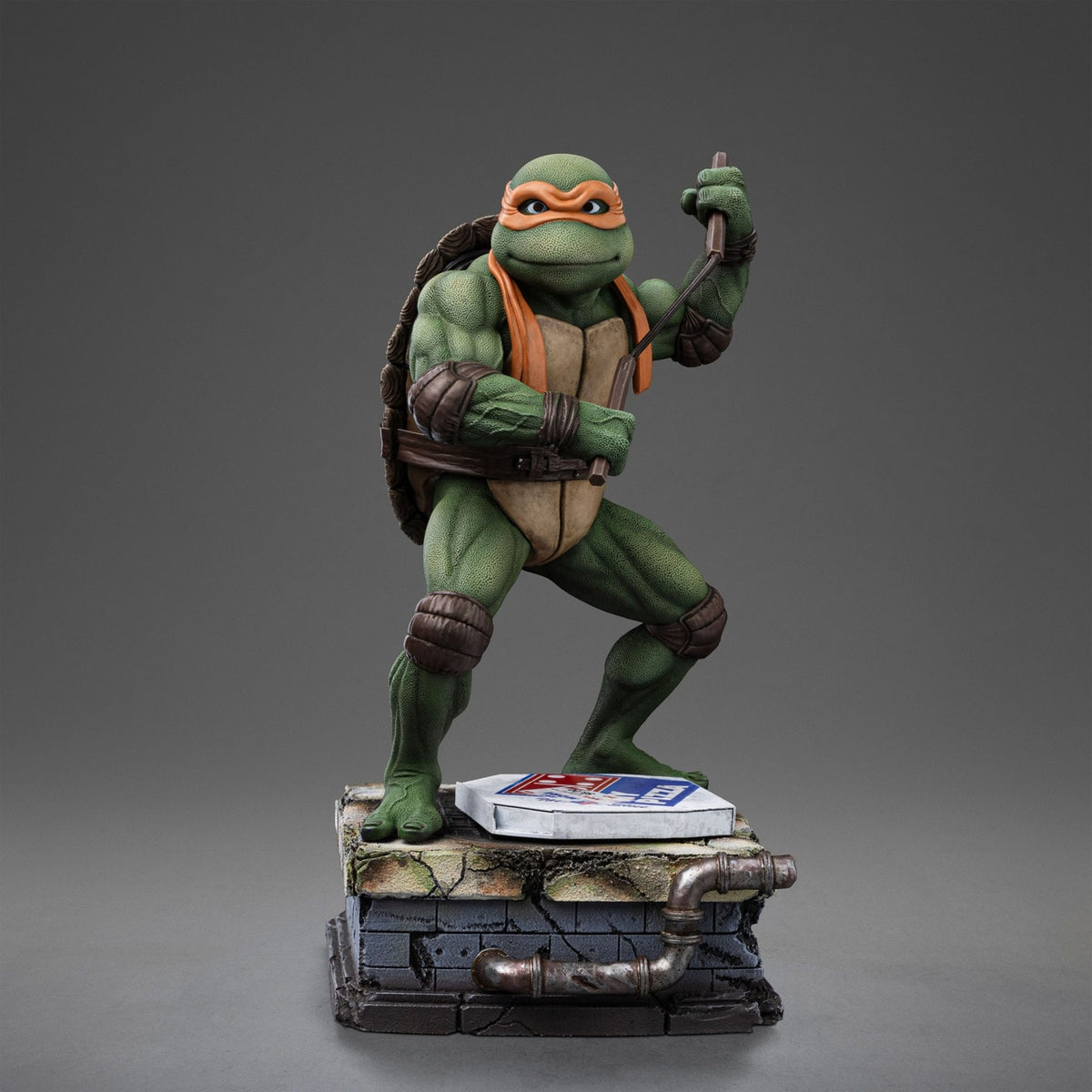 Productafbeelding Teenage Mutant Ninja Turtles Art Scale Beeld 1/10 Michelangelo 19 cm