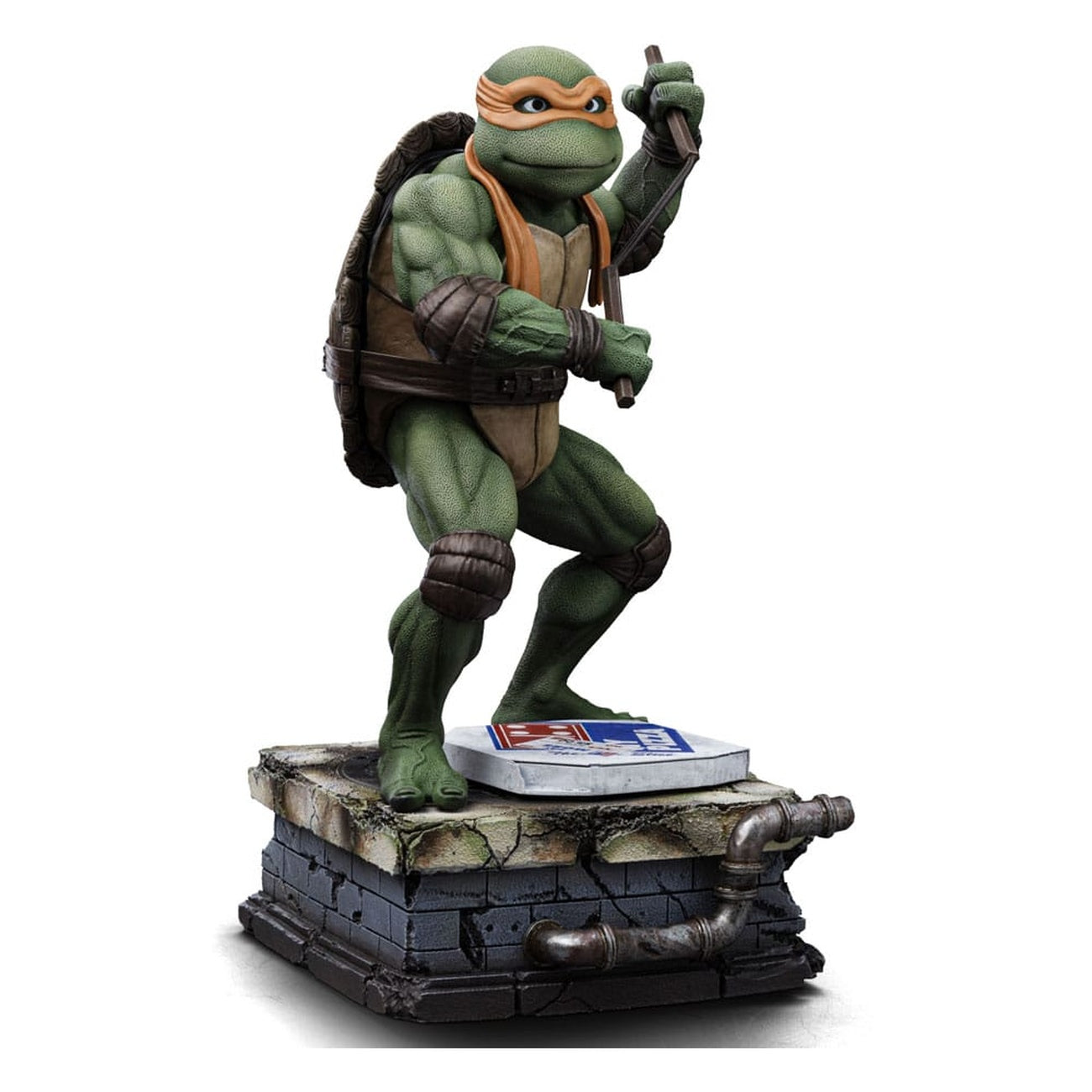 Productafbeelding Teenage Mutant Ninja Turtles Art Scale Beeld 1/10 Michelangelo 19 cm