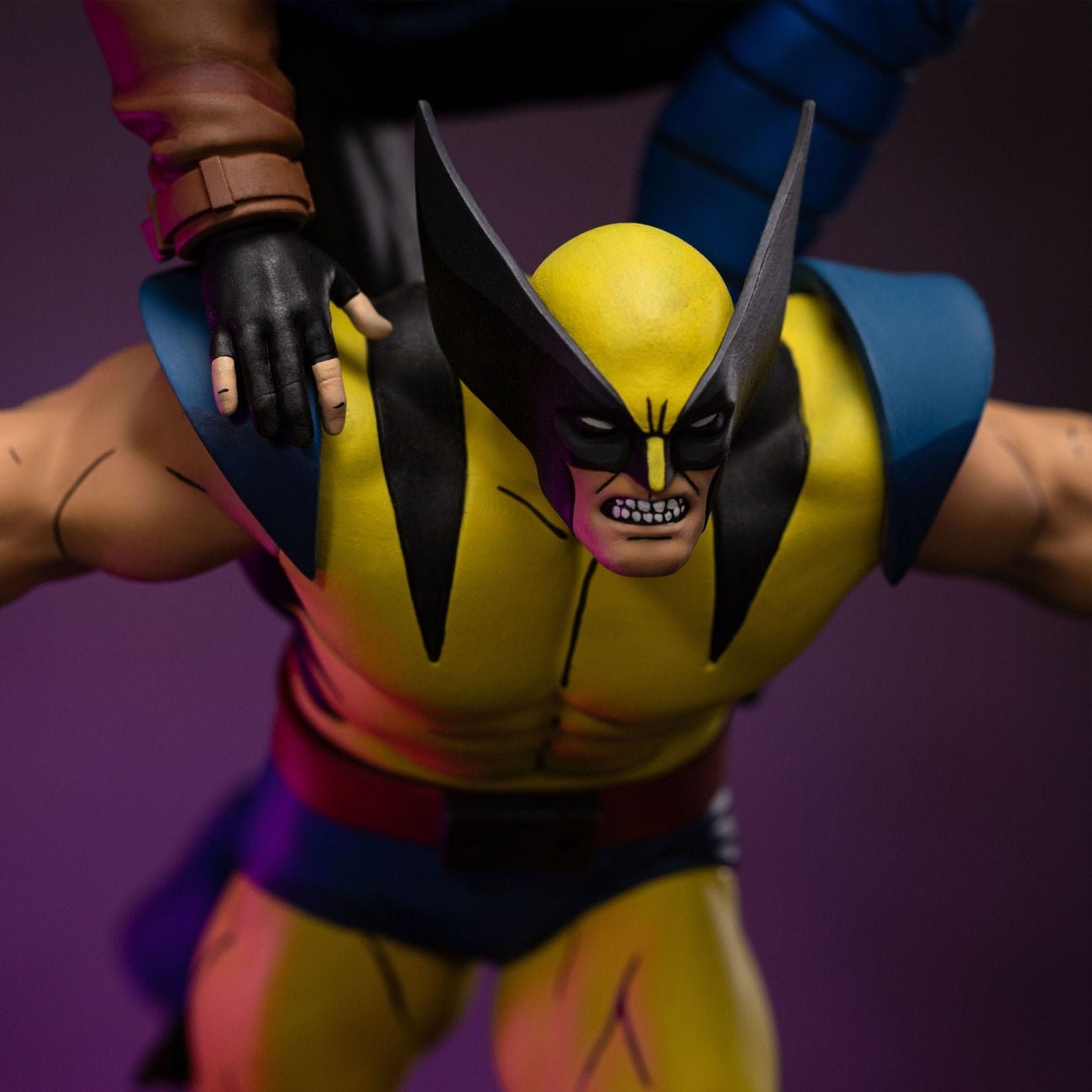 Productafbeelding Marvel Deluxe Art Scale Statue 1/10 X-Men97 Gambit & Wolverine 29 cm