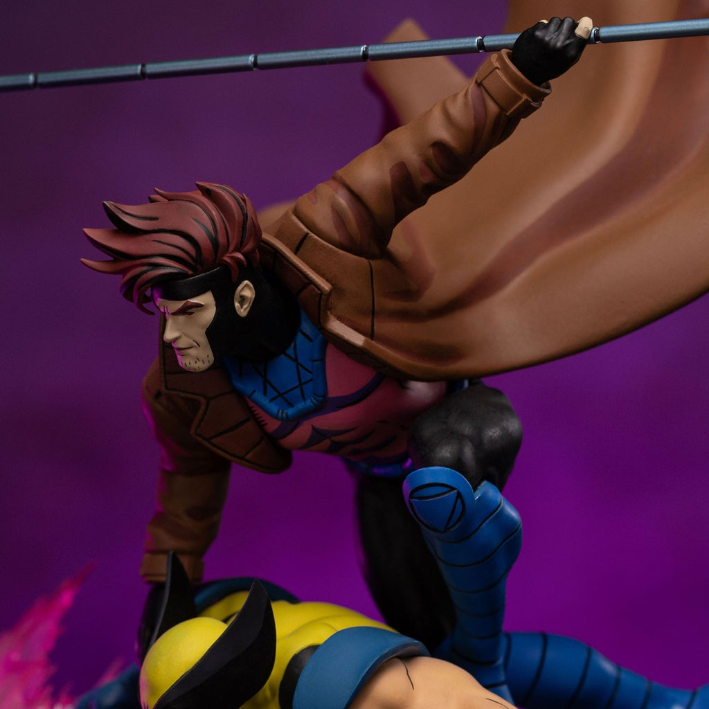 Productafbeelding Marvel Deluxe Art Scale Statue 1/10 X-Men97 Gambit & Wolverine 29 cm