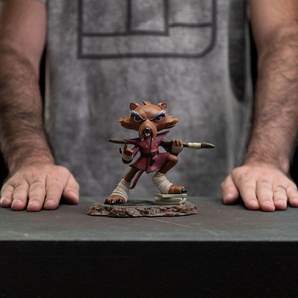 Productafbeelding Teenage Mutant Ninja Turtles Mini Co. PVC-figuur Master Splinter Comics 12 cm