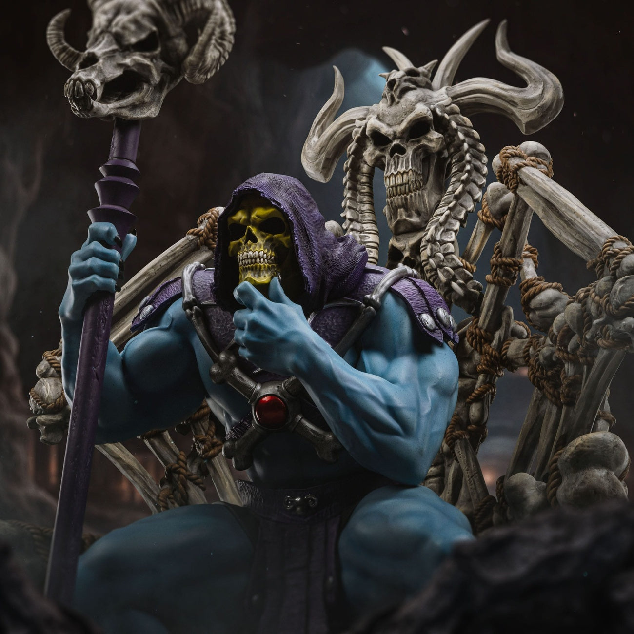 Product image Masters of the Universe Prime Scale Statue 1/3 Skeletor 10th Anniversary Ver. 67 cm