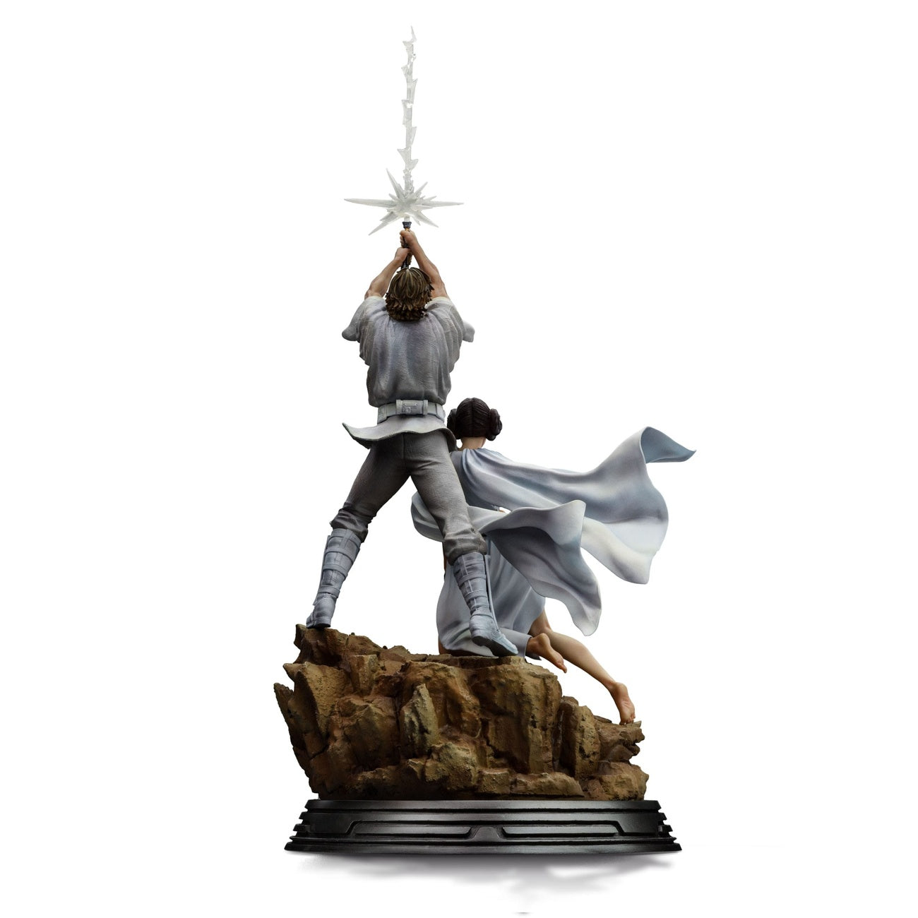 Productafbeelding Star Wars Deluxe Art Scale Beeld 1/10 Luke en Leia 41 cm