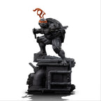 Productafbeelding Teenage Mutant Ninja Turtles Art Scale Statue 1/10 Michelangelo Zwart-wit Variant 26 cm heo exclusive