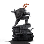 Productafbeelding Teenage Mutant Ninja Turtles Art Scale Statue 1/10 Michelangelo Zwart-wit Variant 26 cm heo exclusive