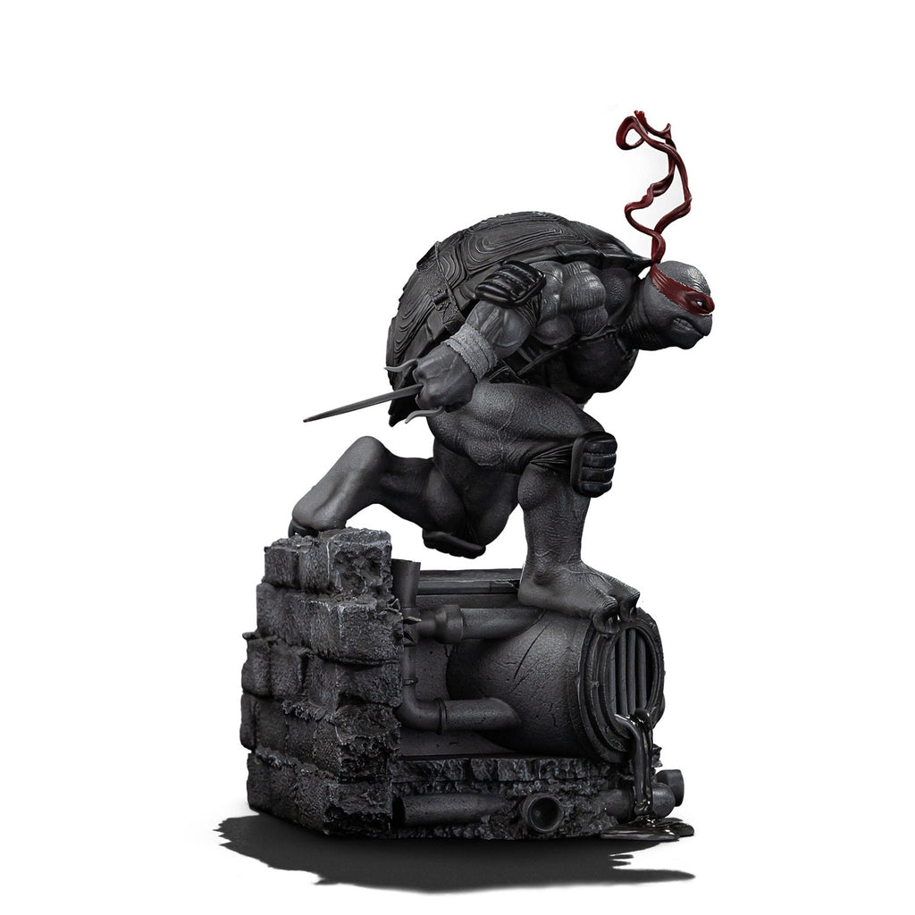 Productafbeelding Teenage Mutant Ninja Turtles Art Scale Statue 1/10 Raphael Zwart-wit Variant 26 cm heo exclusive