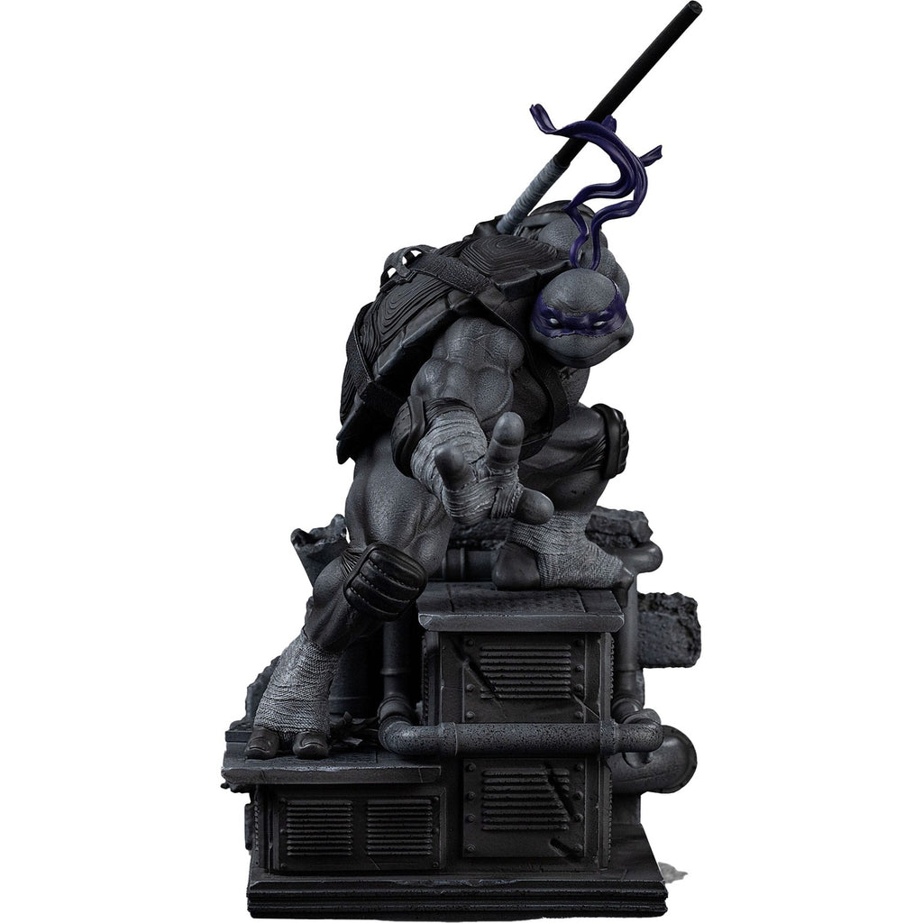 Productafbeelding Teenage Mutant Ninja Turtles Art Scale Statue 1/10 Donatello Zwart-wit Variant 26 cm heo exclusive