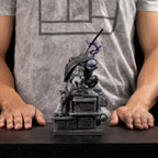 Productafbeelding Teenage Mutant Ninja Turtles Art Scale Statue 1/10 Donatello Zwart-wit Variant 26 cm heo exclusive