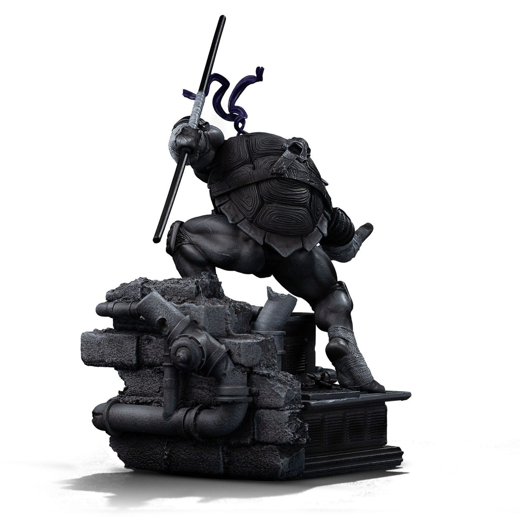 Productafbeelding Teenage Mutant Ninja Turtles Art Scale Statue 1/10 Donatello Zwart-wit Variant 26 cm heo exclusive