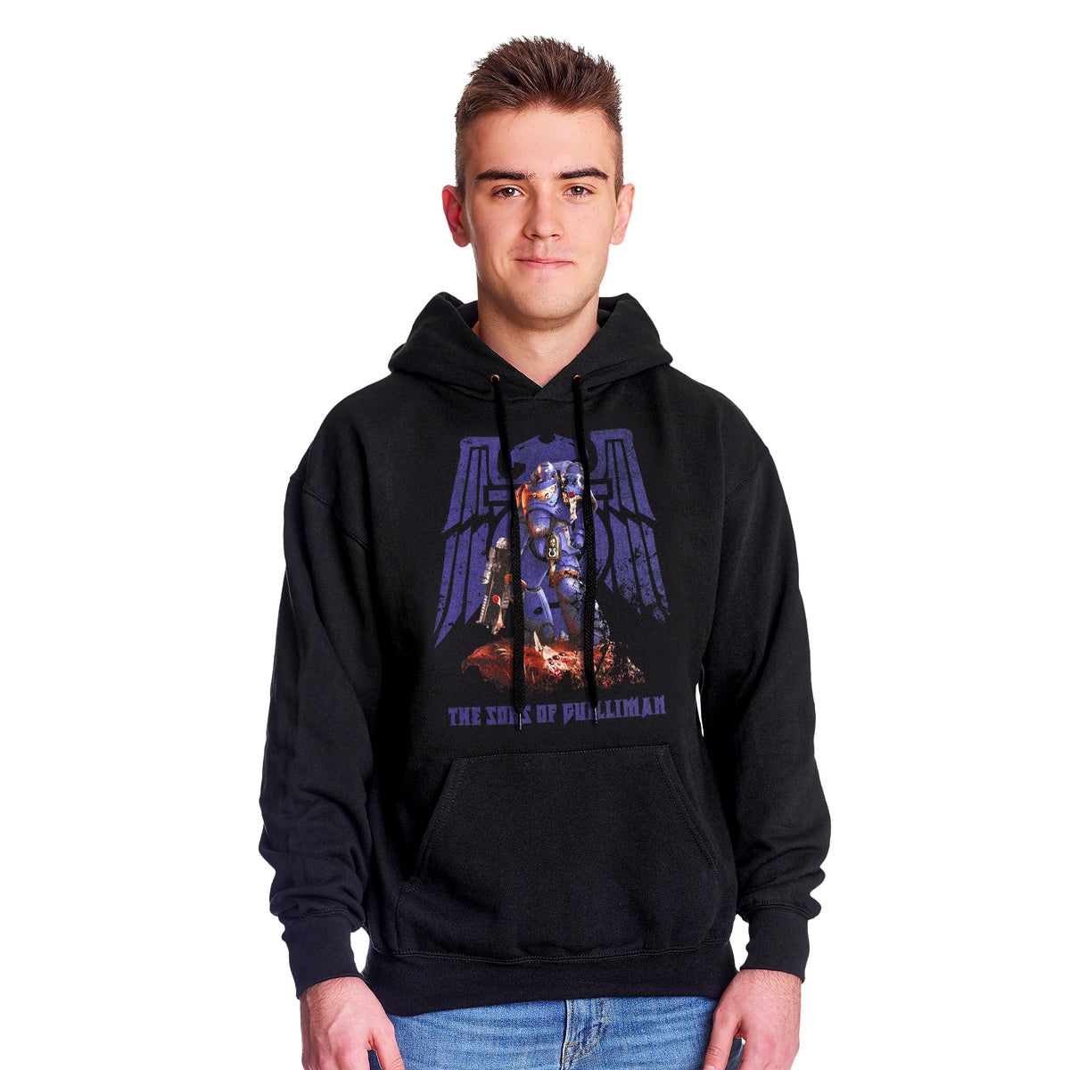 Productafbeelding Warhammer - Space Marines Hoodie zwart
