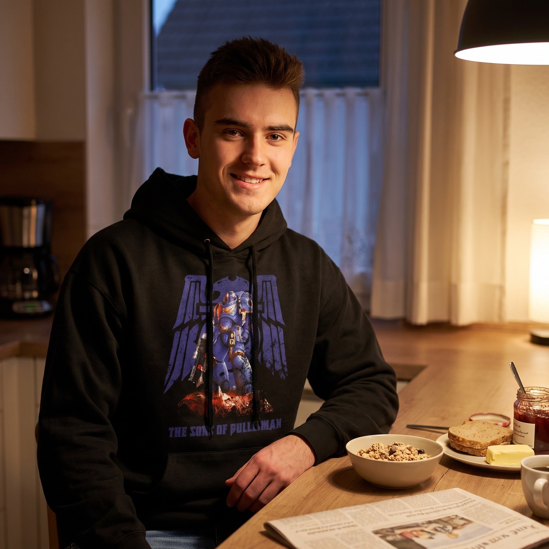 Productafbeelding Warhammer - Space Marines Hoodie zwart