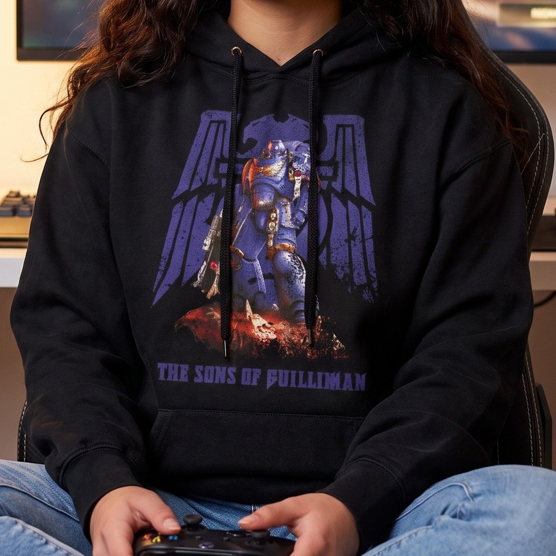 Productafbeelding Warhammer - Space Marines Hoodie zwart