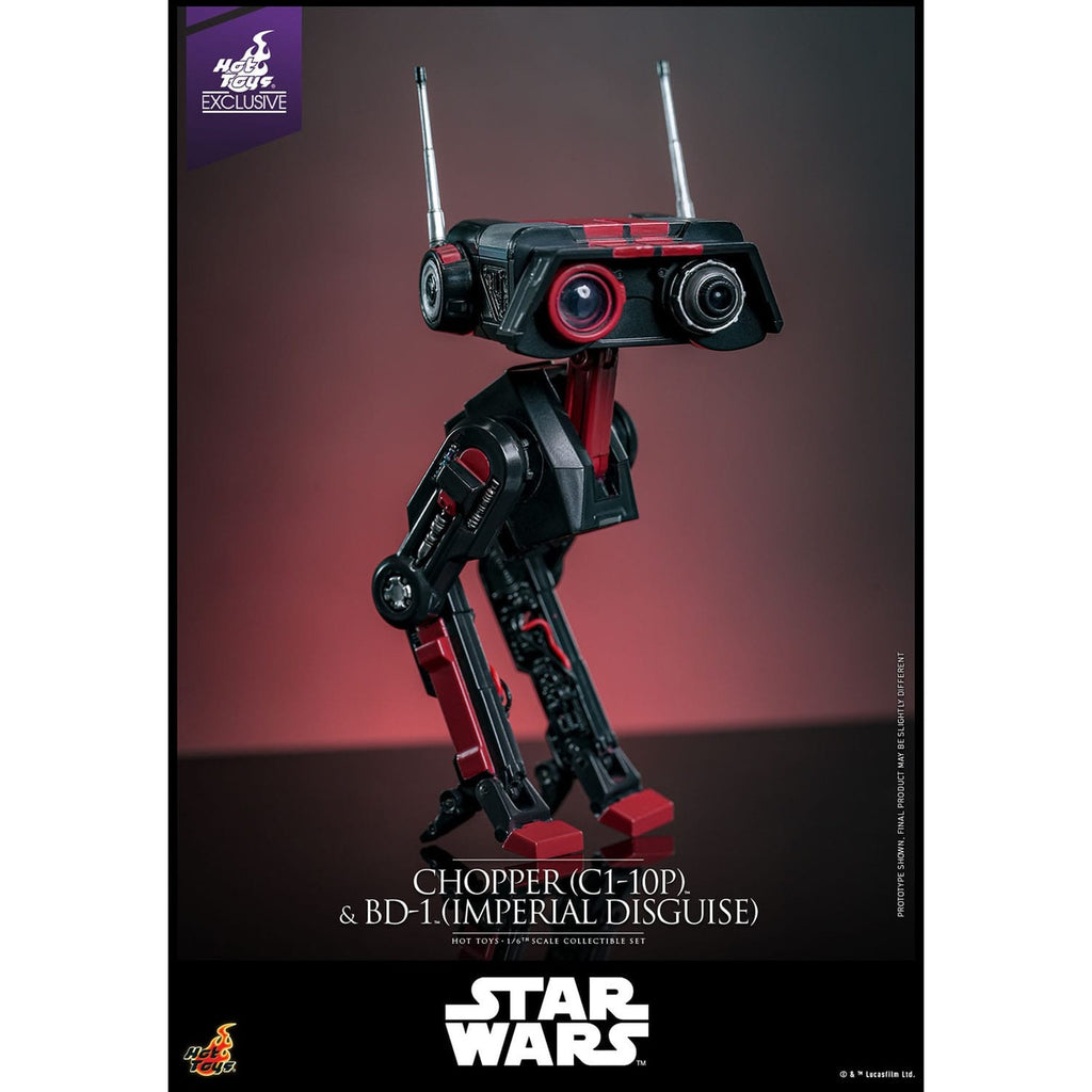 Productafbeelding Star Wars Actiefiguurset 1/6 Chopper (C1-10P™) & BD-1™ (Imperial Disguise) 18 cm & 8 cm