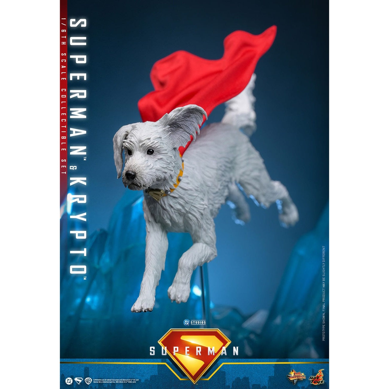 Productafbeelding Superman (2025) Movie Masterpiece actiefiguur 1/6 Superman & Krypto 33 cm