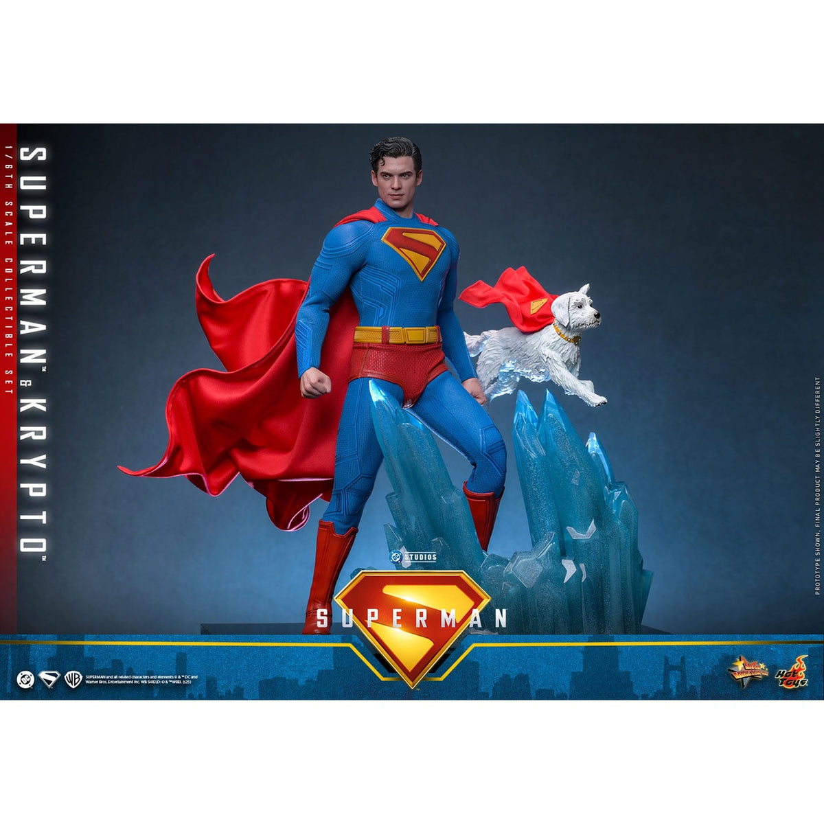 Productafbeelding Superman (2025) Movie Masterpiece actiefiguur 1/6 Superman & Krypto 33 cm